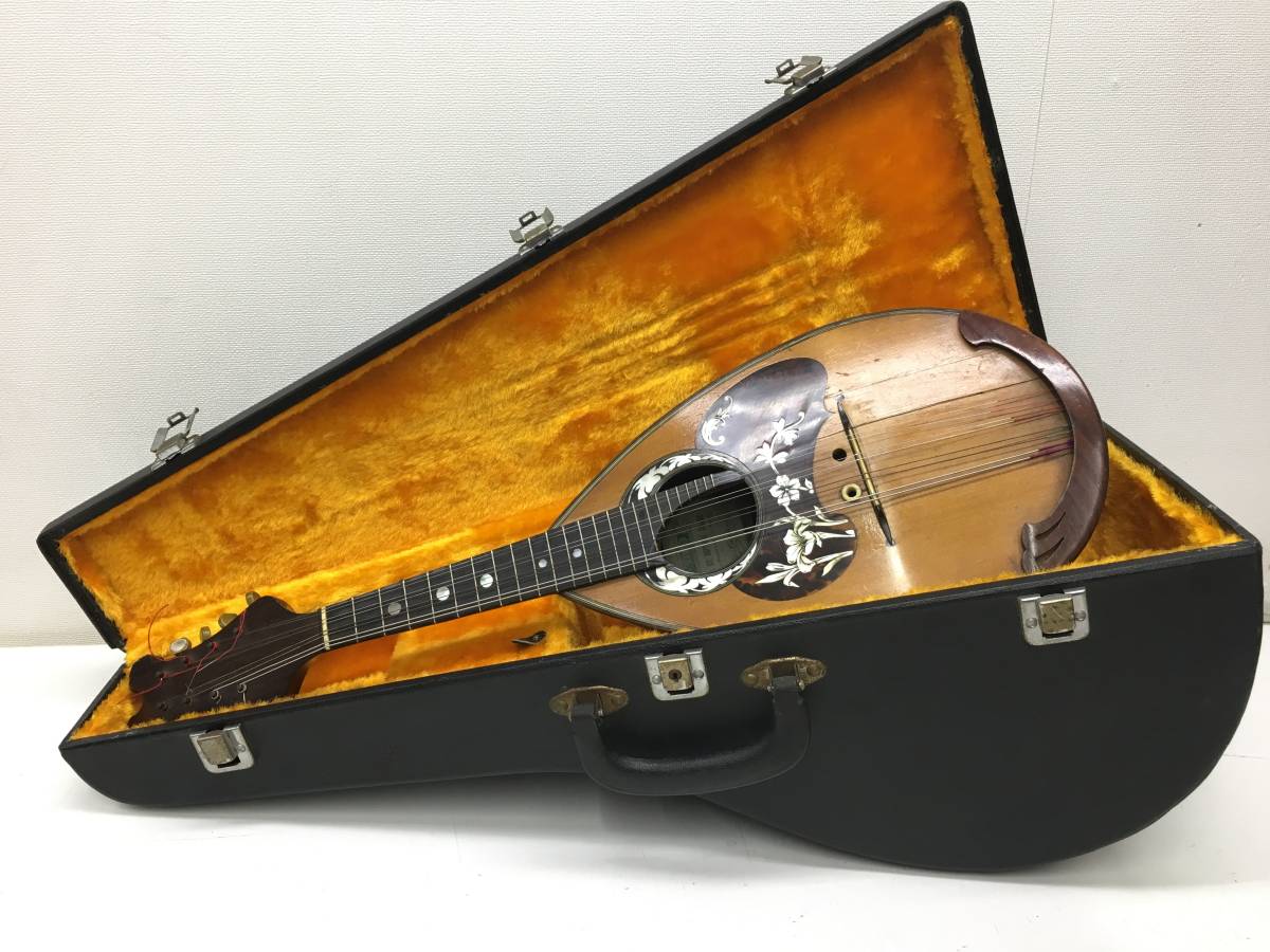 092k943★ジャンク、現状渡し　マンドリン　RAFFAELE CALACE NAPOLI 詳細不明