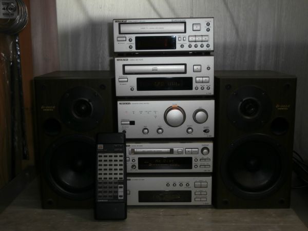 ONKYO システムコンポ K-505/C-705/A-905/MD-105/T-405W