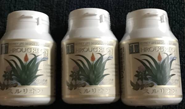 輝澪 スルリオンEX(THROUG RE ON EX)200粒 3個セット 未開封品