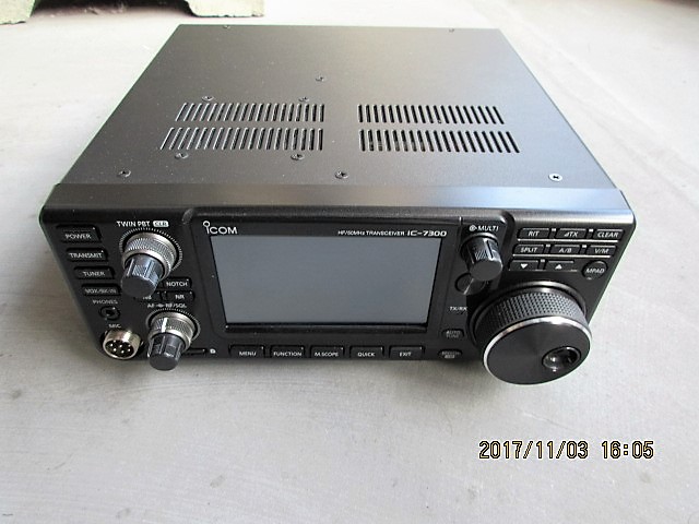 ICOM アイコム IC-7300M 100W改造 HF＋50MHz SSB/CW/RTTY/AM/FM