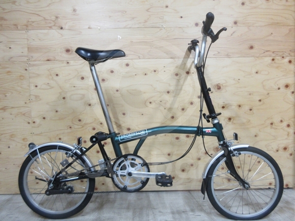 ジャンク品 BROMPTON M3L 台湾製 グリーン/2817081600009Nの入札