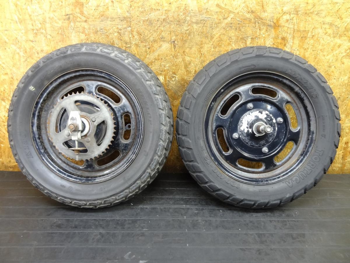 171104.H】エイプ50(AC16-1108)☆ホイール前後セット フロント/リア