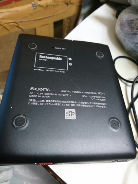 SONY MDウォークマン MZ-1 本体のみ 送料無料