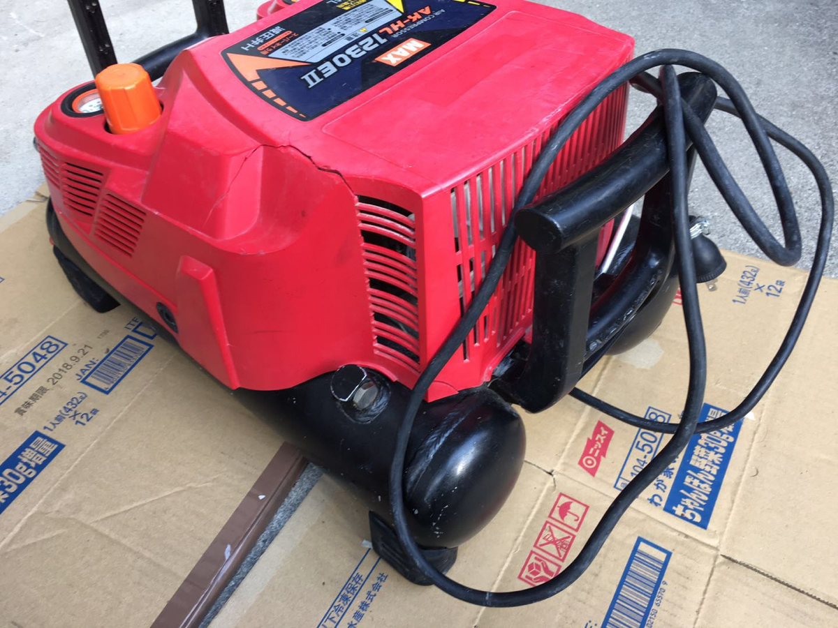 MAX マックス コンプレッサー ジャンク品 AK-HL | 1230E2 AK-HL1230EII 