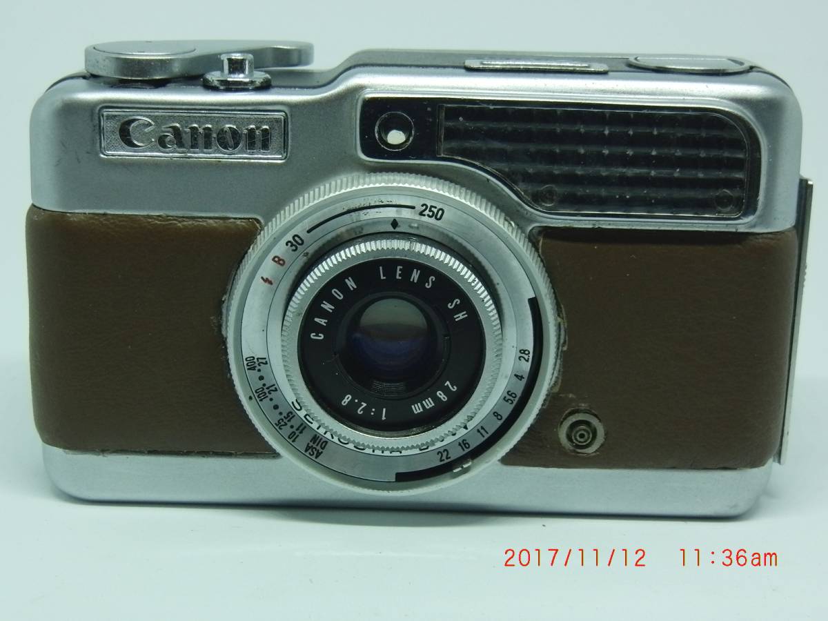 Demi | 店主のブログ キャノン：デミEE17の分解・レストア Canon 初代