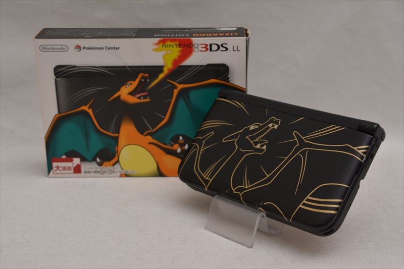 ◇ジャンク☆任天堂 3DSLL本体 リザードンエディション ポケモン