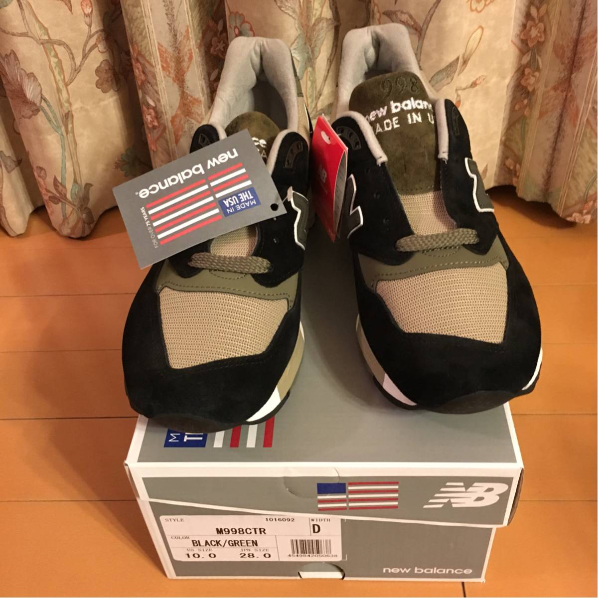 新品未使用 正規品 new balance M998 CTR 28cm