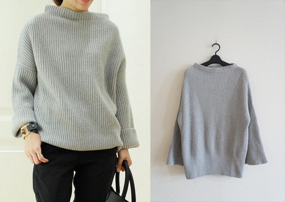 MUSE de ドゥーズィエムクラス 2015AW アゼプルオーバー ニット