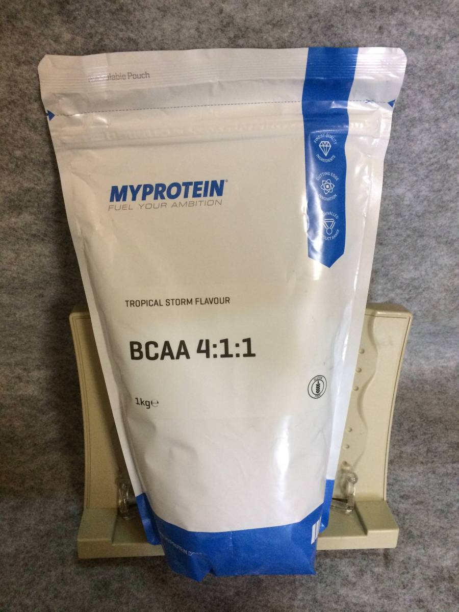 1kg マイプロテイン　BCAA　4：1：1　人気No.1　トロピカルストーム　全国一律送料無料