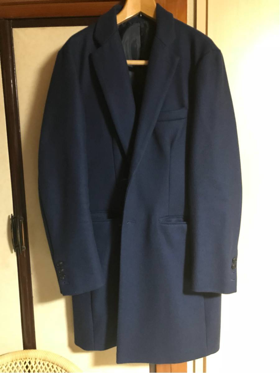 エディフィス 417 チェスターコート ネイビー L