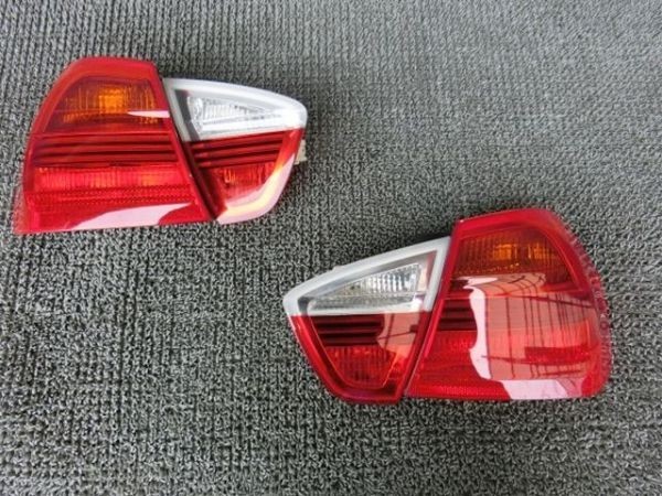 BMWE90前期純正テールランプ左右（画像追加） BMW E90 前期 クローム