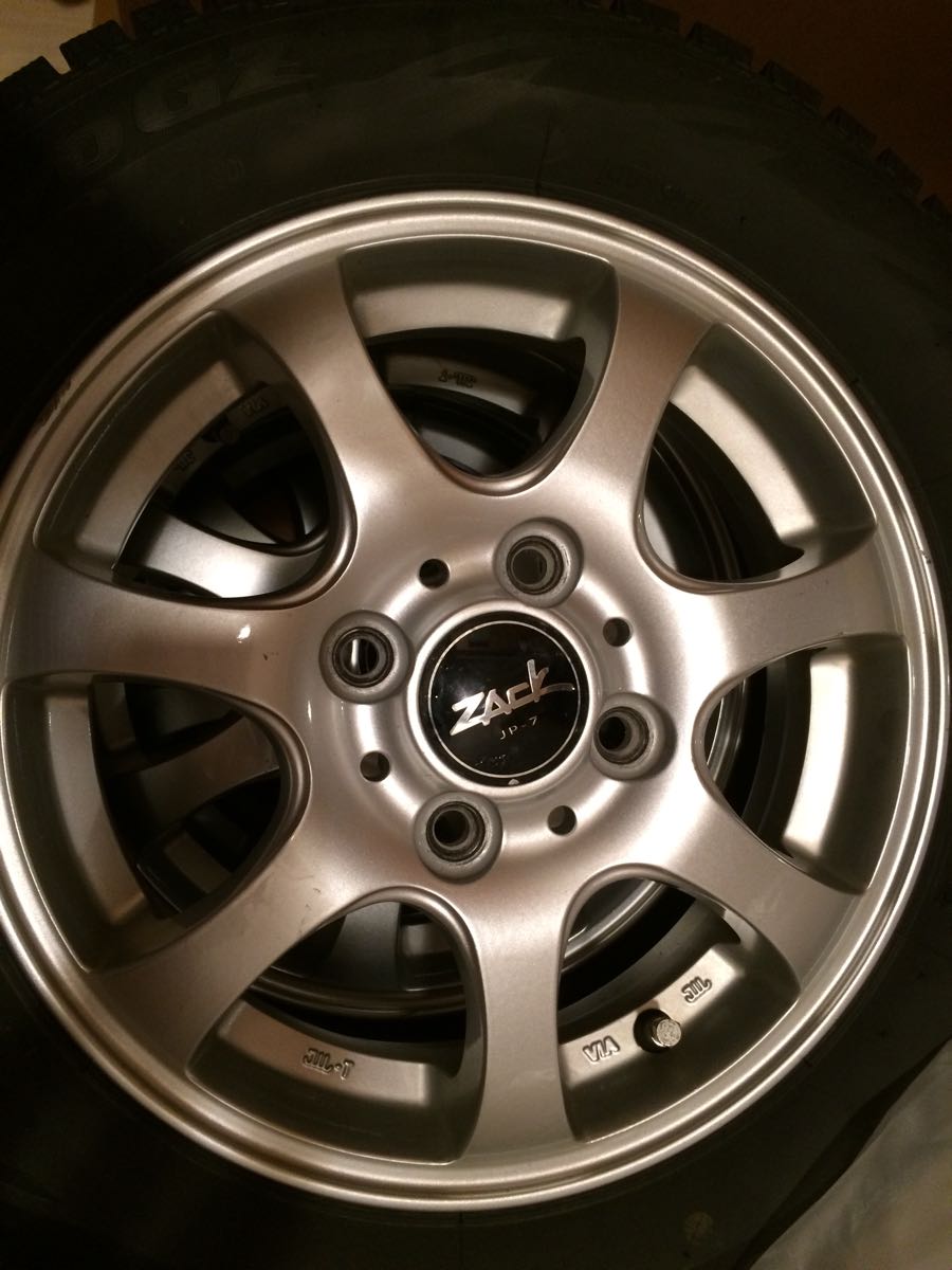 送料無料 中古 155/65R13 ブリジストン スタッドレスタイヤ タイヤ 13