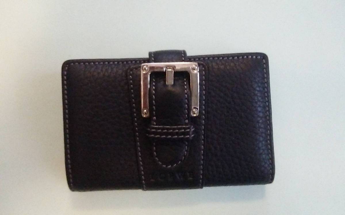☆美品☆ LOEWEロエベ 6連キーケース ブラックレザー 【公式通販】