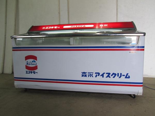 サンヨー 冷凍ショーケースSCR-1503W/森永アイス.2槽式1008DI8I 