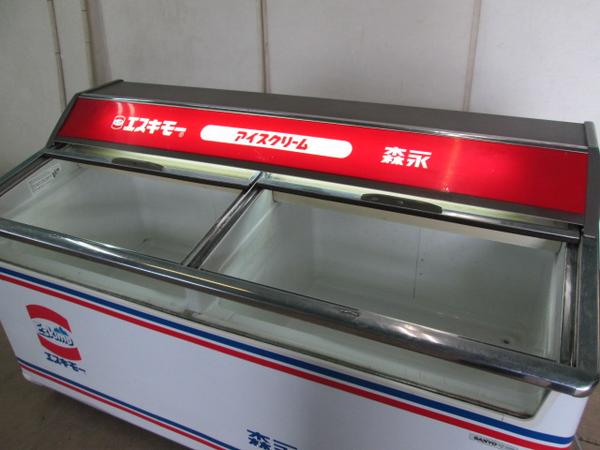 サンヨー 冷凍ショーケースSCR-1503W/森永アイス.2槽式1008DI8I