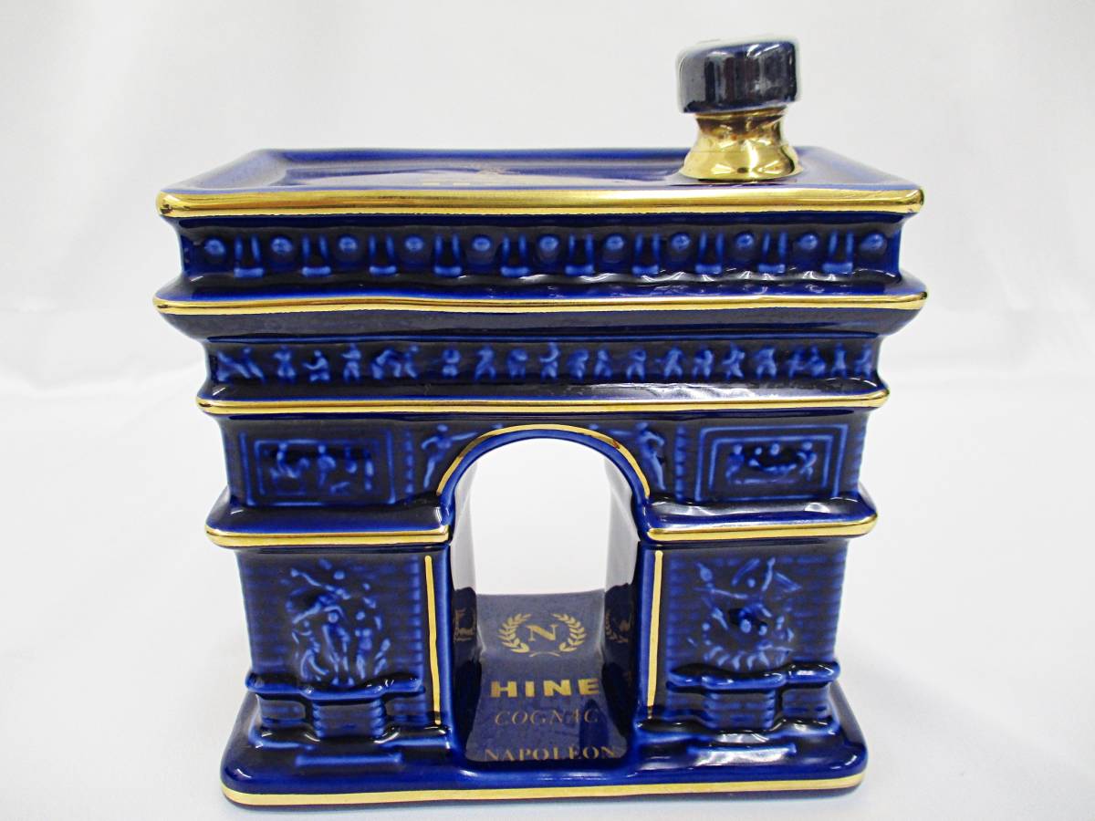 HINE ハイン COGNAC コニャック NAPOLEON ナポレオン 凱旋門 陶器