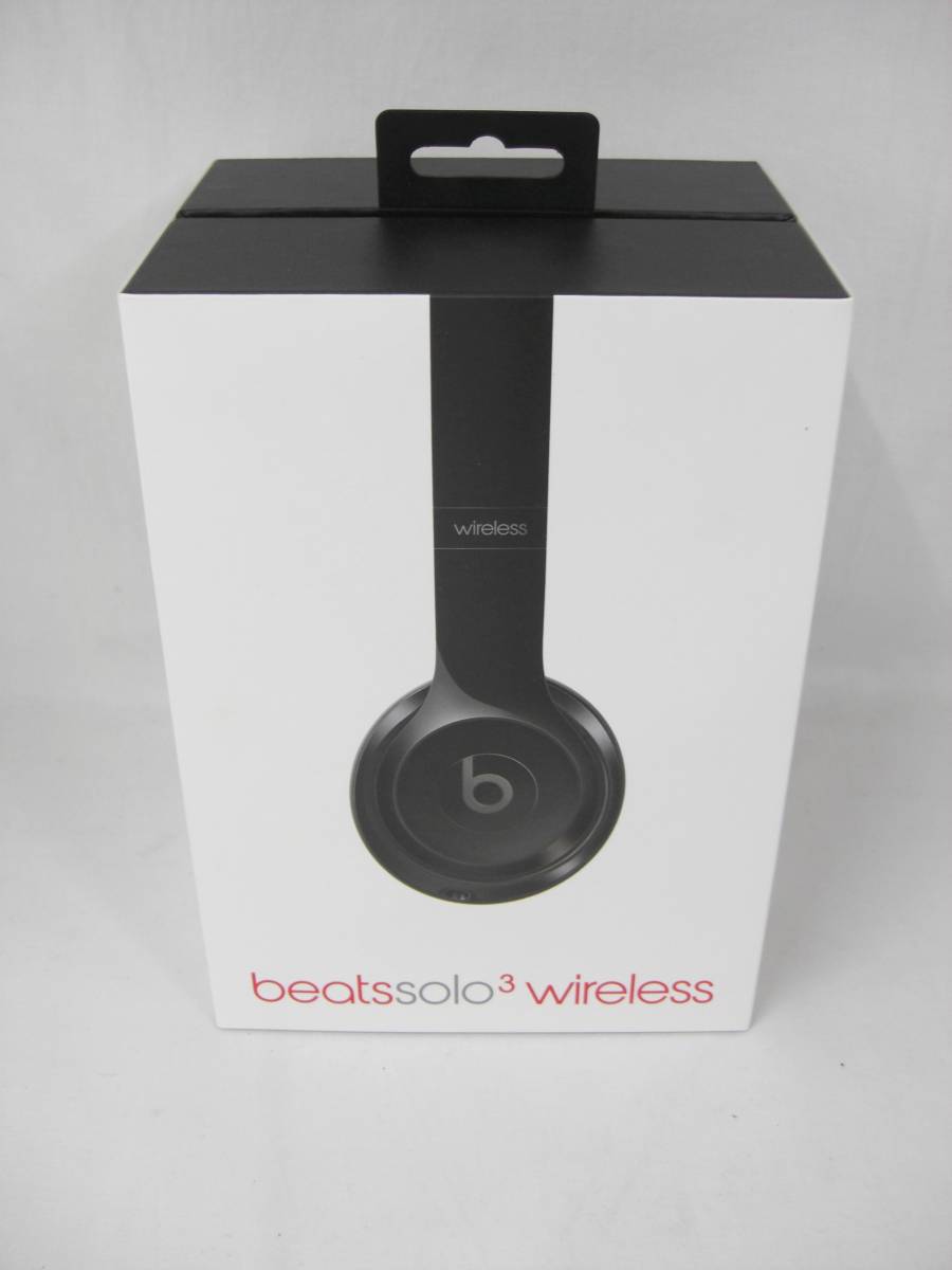 H1120-20/ beats Solo3 Wireless グロスブラック 正規店購入品 1円～