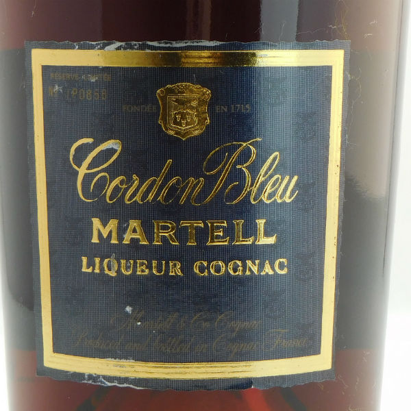1715年創業コニャック マーテル コルドンブルー 箱入 700ml 2本
