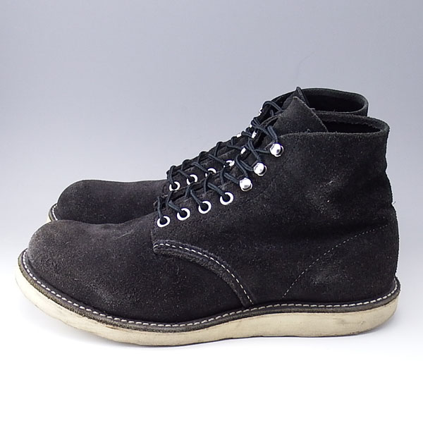 BEAMS別注 REDWING 8174 スエード プレーントゥブーツ 8D 26cm