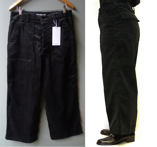 ◆ seven by seven セブンバイセブン　17aw BAKER PANTS / SBSF17BPT ワイド　ベイカー　コーデュロイ　パンツ　L 定価30240円 新同　