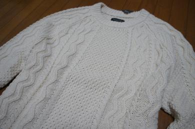 Mサイズ！アバクロ Abercrombie&Fitchケーブル編みセーター