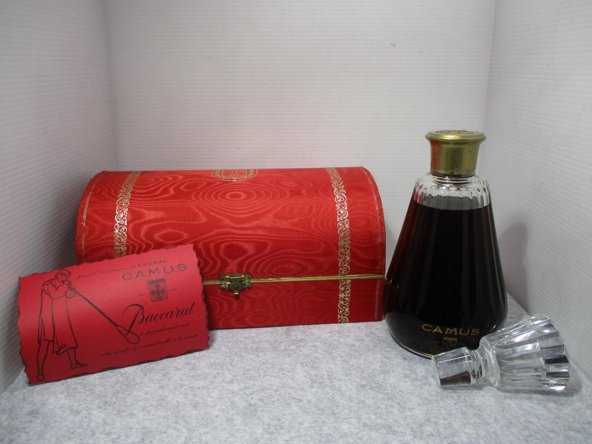 カミュ カラフェ バカラ CAMUS 古酒 クリスタル 未開栓 700ml 