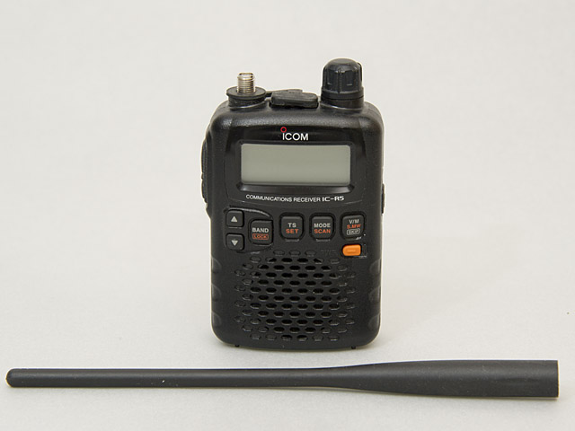 中古美品】ICOM IC-R5 広帯域ハンディレシーバー（SRH999 50/144/430