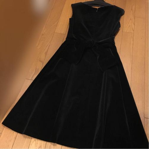 Jane Marple 別珍 ワンピース 即決 美品 Jane Marple ジェーンマープル ロイヤル別珍 ワンピース JSK