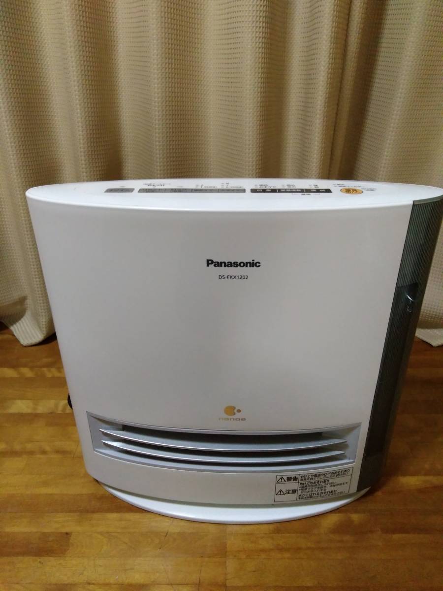 Panasonic ナノイー 加湿セラミックファンヒーター DS-FKX1202 【公式