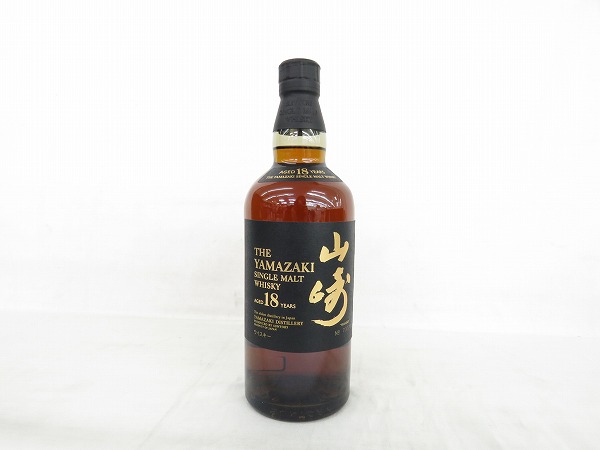 SUNTORY サントリー ウイスキー 山崎18年 700ml 43% 箱付き 未開栓