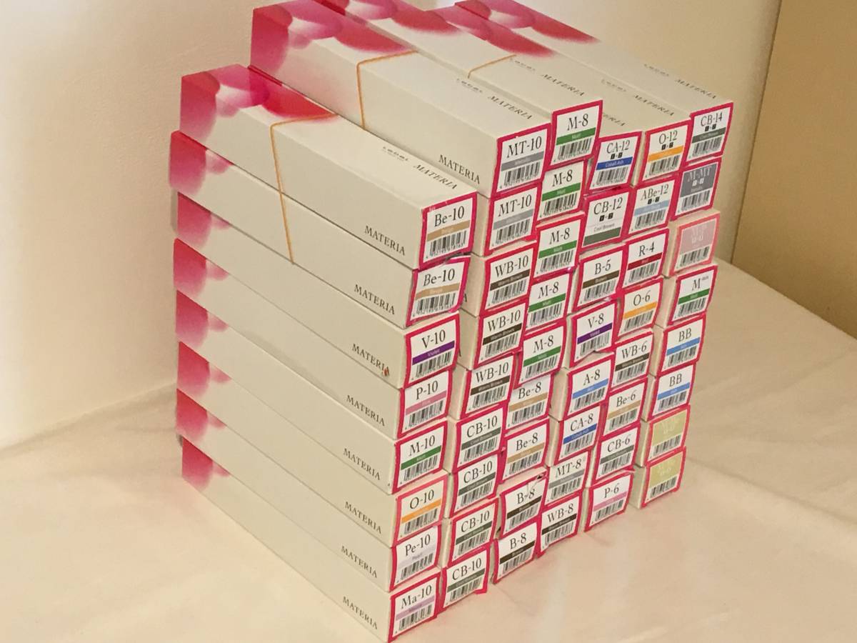 ５０本まとめて　新品未使用　ルベル　マテリア　色々セット　LebeL materia　タカラベルモント　サロン　業販　カラー剤　美容室_4