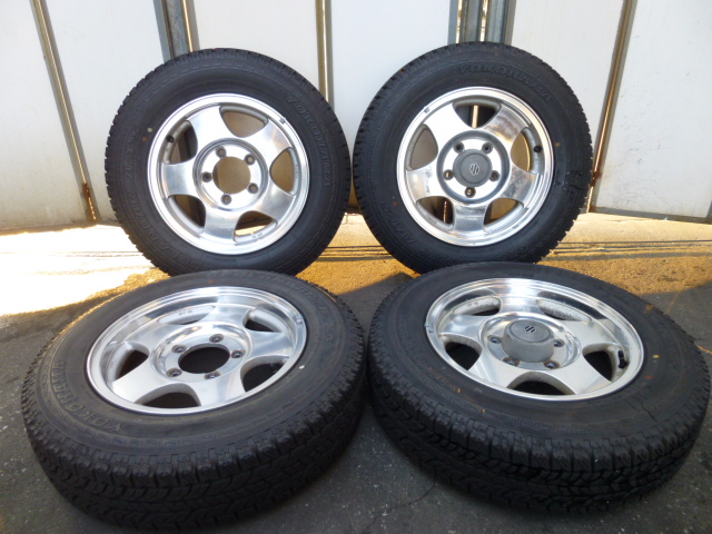 ジムニー★ジオランダー A/T-S 175/80R16 純正アルミ バリ山