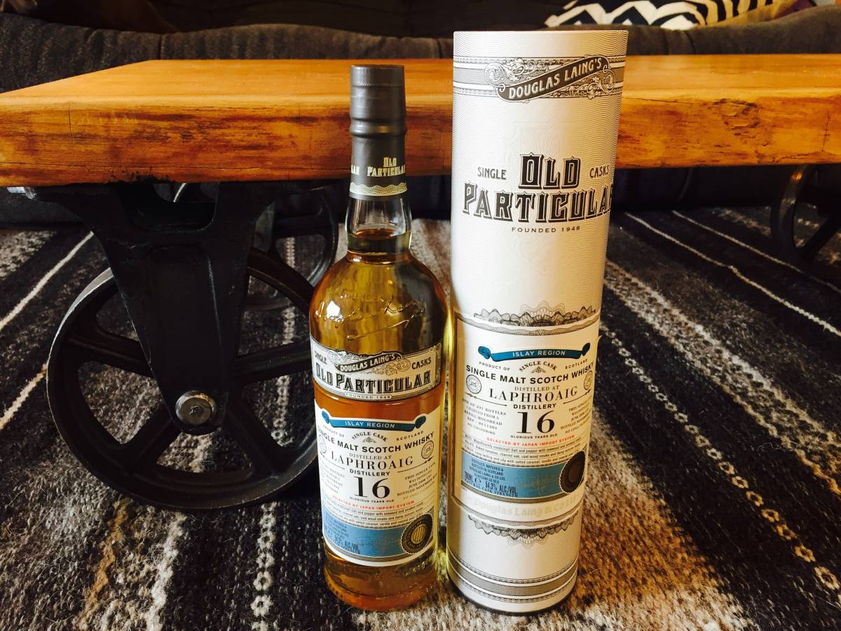 ★ラフロイグ 2000 16年 54.3% リフィルホグスヘッド / ダグラスレイン オールド パティキュラー FOR JIS