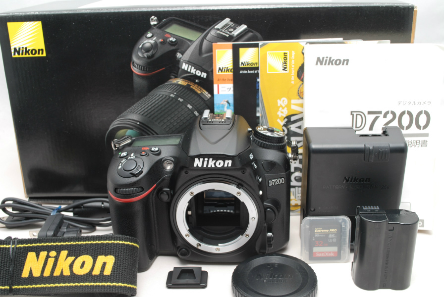 極上品 ☆NIKON ニコン D7200 ボディ☆おまけ付き 【公式通販】