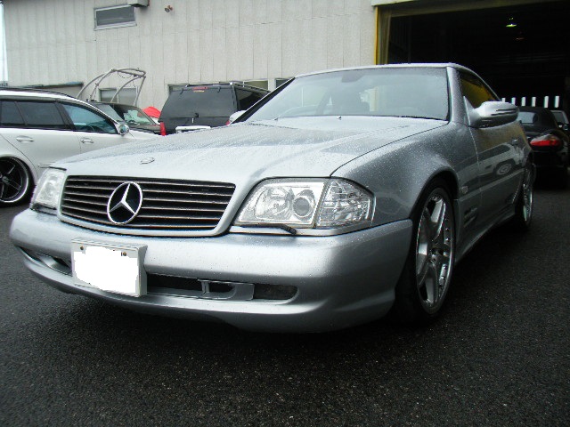 ベンツ SL R129 AMG本物 サイドステップ 左右 検索 SL600 SL500 SL320 