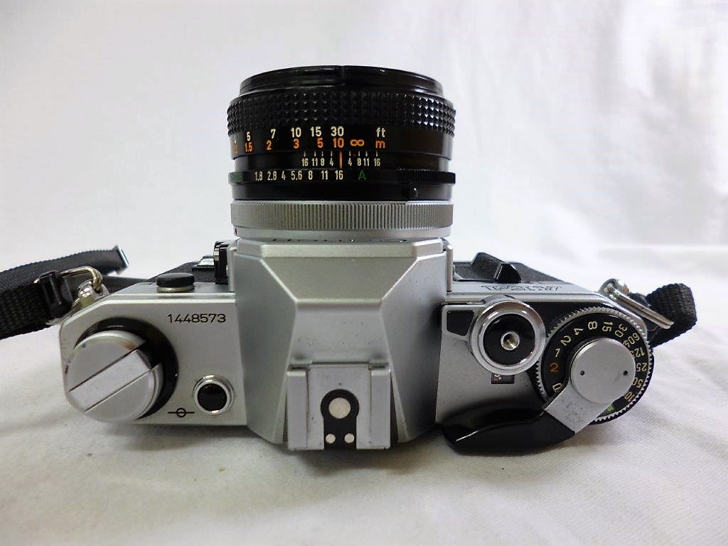 カメラ、光学機器 ☆Canon AE-1 一眼レフフィルムカメラ キャノン