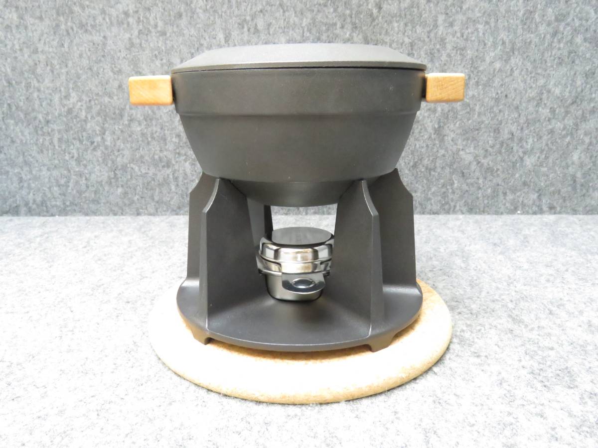 ○LE CREUSET ル・クルーゼ チーズフォンデュ鍋セット【未使用保管品】