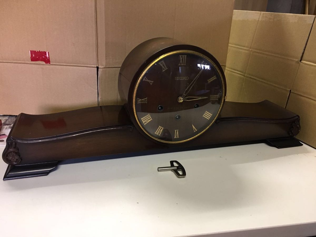 SEIKO WESTMINSTER CHIME 7JEWELS 置時計 ジャンク 部品取り