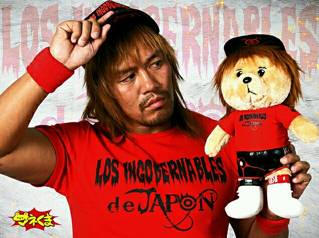 販売終了品】 新日本プロレス マネくま 内藤哲也 ロス・インゴベルナ 