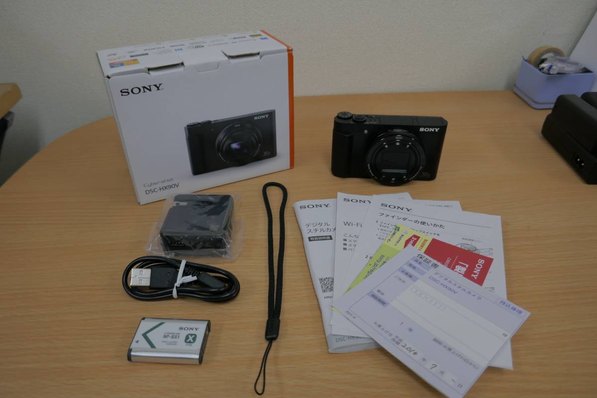 SONY Cyber-Shot DSC-HX90V コンパクトデジタルカメラ 光学30倍ズーム ブラック