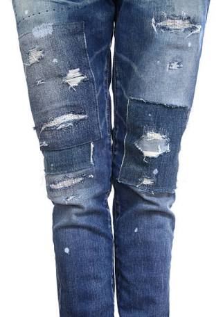 safari掲載 タグ付 定価71280円 1piu1uguale3 rainbow stitch remake