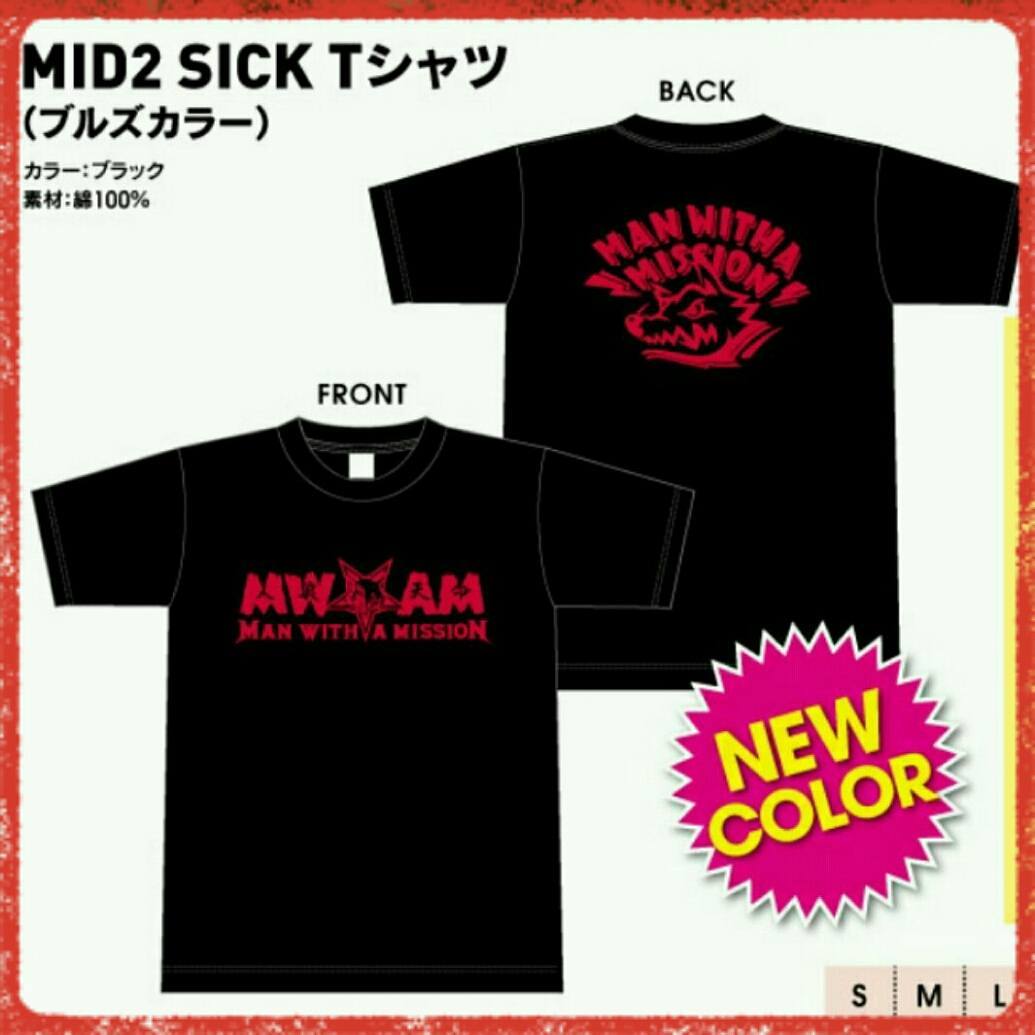 MAN WITH A MISSION マンウィズ Tシャツ L ブラック マンウィズザ
