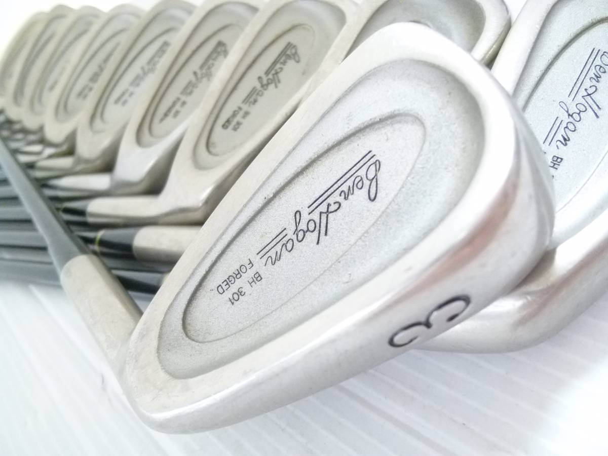豪華10本組!!! ◇◇ ベンホーガン BH301 FORGED カーボンR 日本製