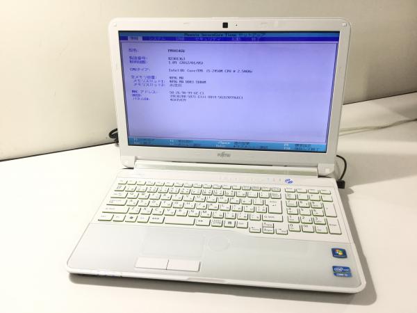 ジャンク!FUJITSU AH54/G○Core i 5 2450M 2.5G 4G
