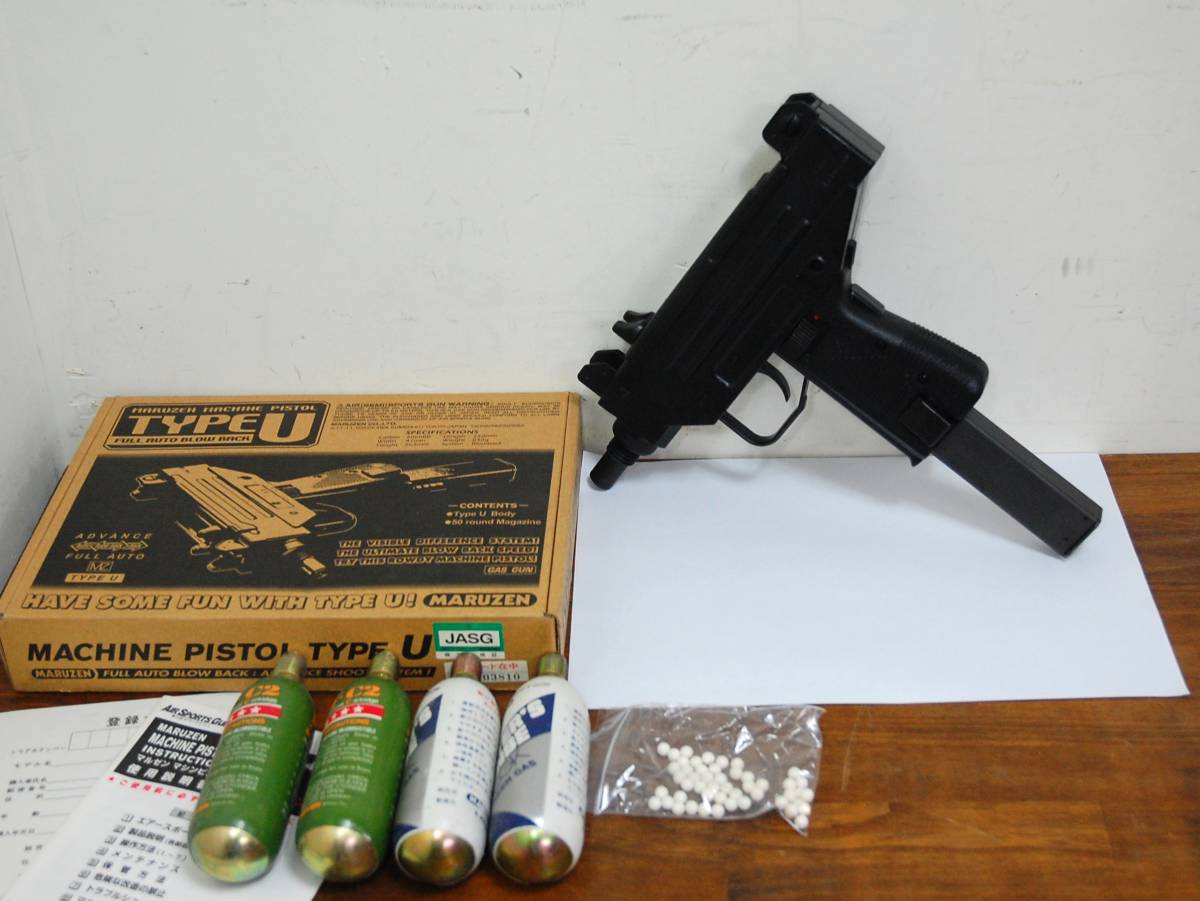  廃番レア マルゼン type-U typeu マイクロ ピストル uzi ウージー マシンガン SMG ガスブロ ガスブローバック(ガスガン)｜売買されたオークション情報、yahooの商品情報をアーカイブ公開 - オーク ガスガン