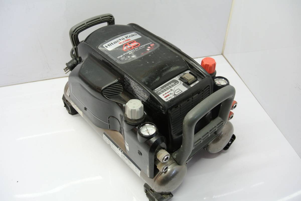 日立　高圧エアコンプレッサ　EC1445H動作品動作確認済み