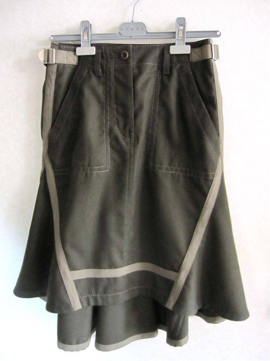 sacai ジップデザインナイロンスカート メルカリ 0 17AW サカイ SACAI