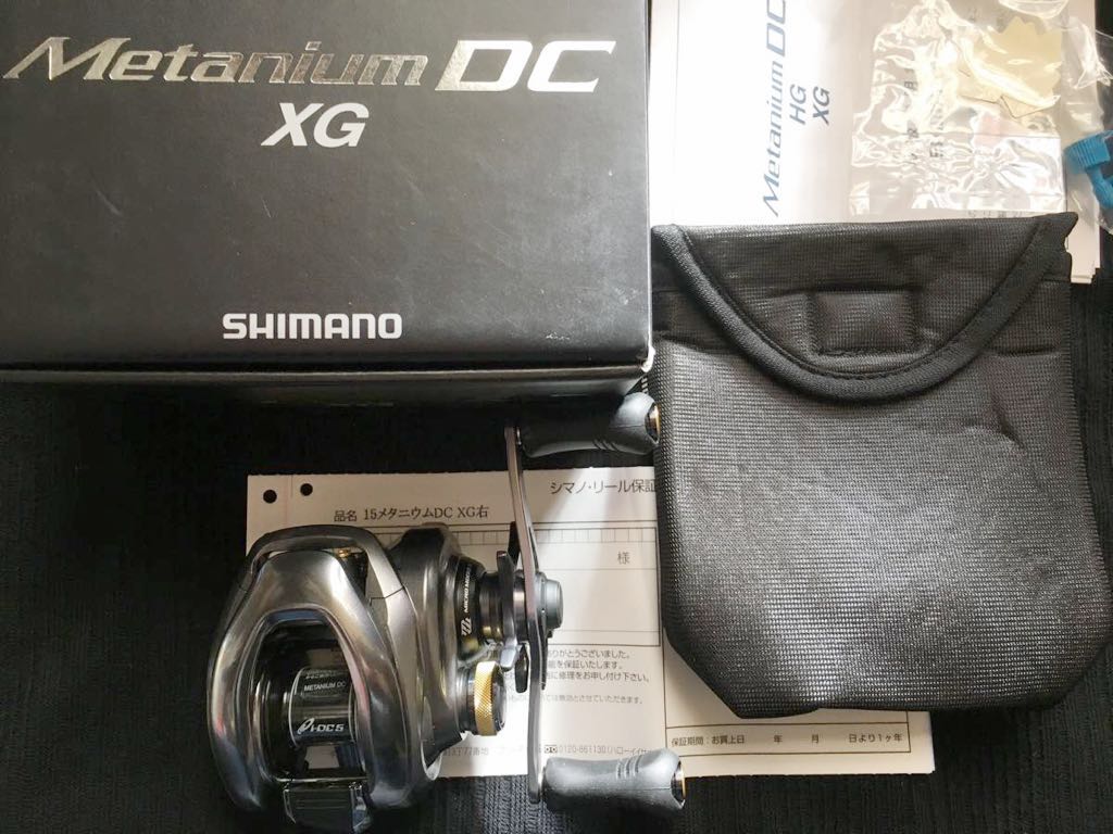 新品未使用 シマノ 15メタニウムDC XG 右ハンドル シマノ スポーツ