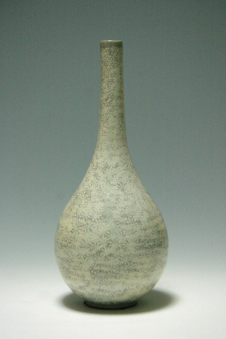 朝鮮美術 李朝初期 粉青沙器徳利（完品）と盃（直し有り）セット