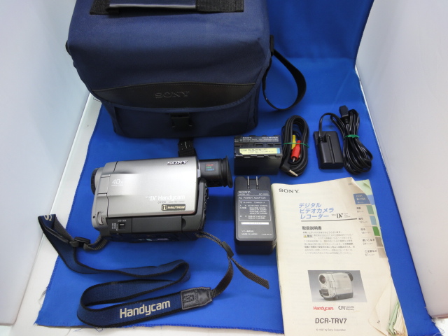 HE-641◇SONY DCR-TRV7 デジタルビデオカメラレコーダー ミニDV